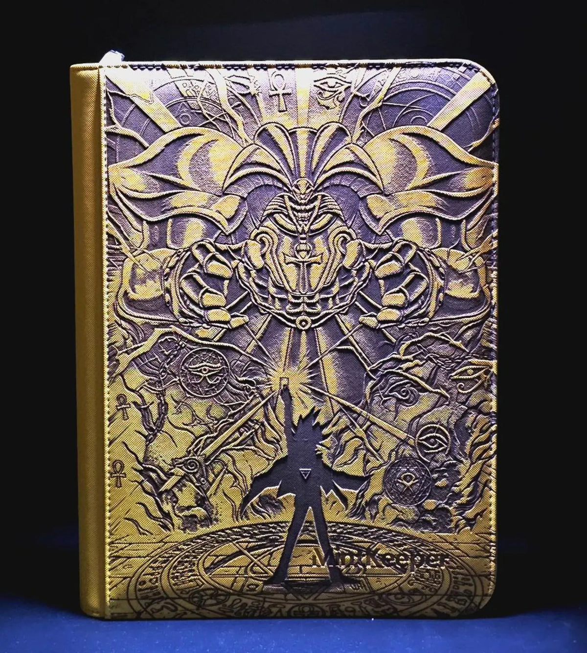 Yu-Gi-Oh Exodia Engraved Binder | Yugi Joey Blue-Eyes White Dragon | Yu-Gi-Oh Trading Card Binder | TCG Collection Album