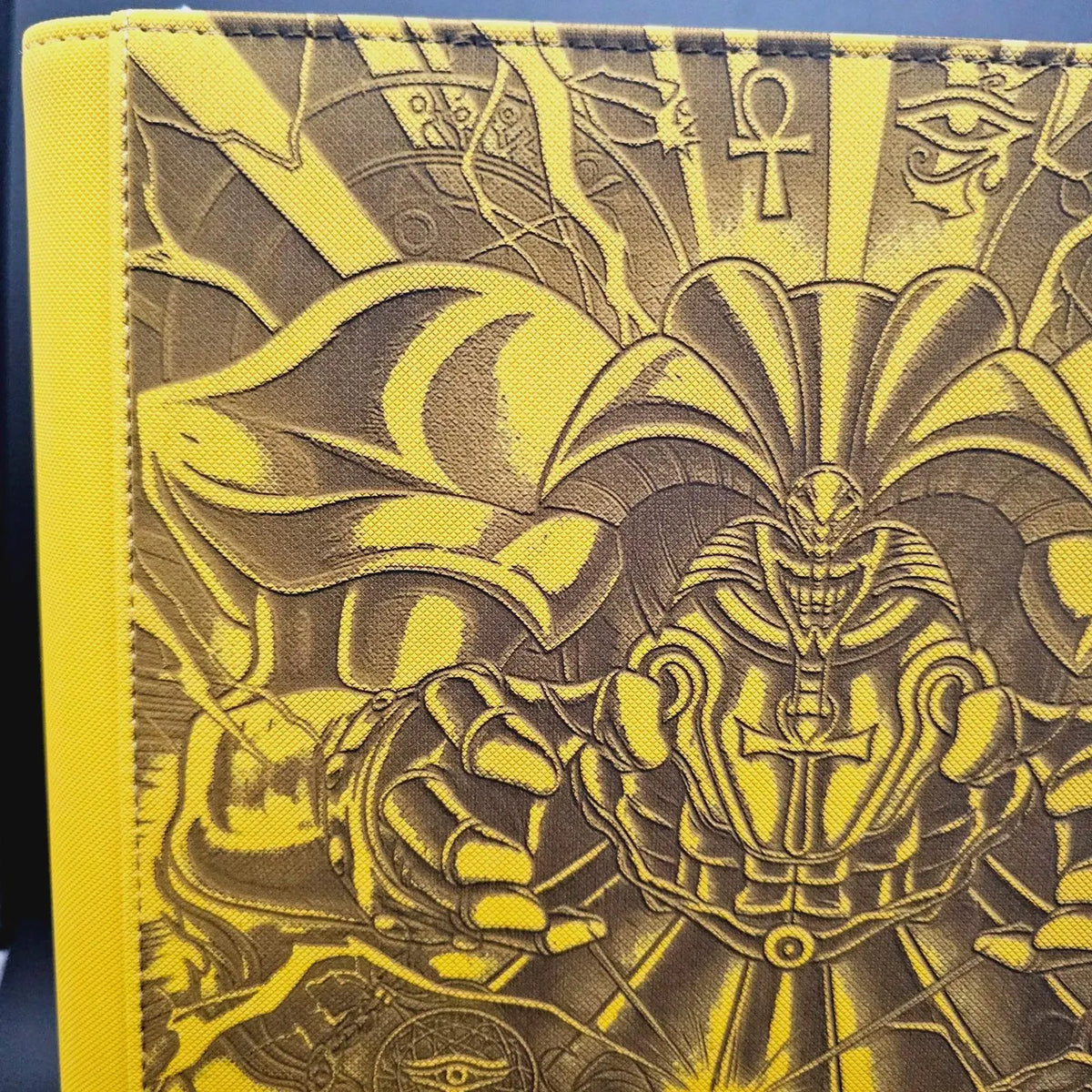 Yu-Gi-Oh Exodia Engraved Binder | Yugi Joey Blue-Eyes White Dragon | Yu-Gi-Oh Trading Card Binder | TCG Collection Album