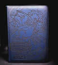 Phantasmal Flames Engraved Pokemon Binder | Charizard Master Set Binder | Pokemon Trading Card Binder | TCG Collection Album