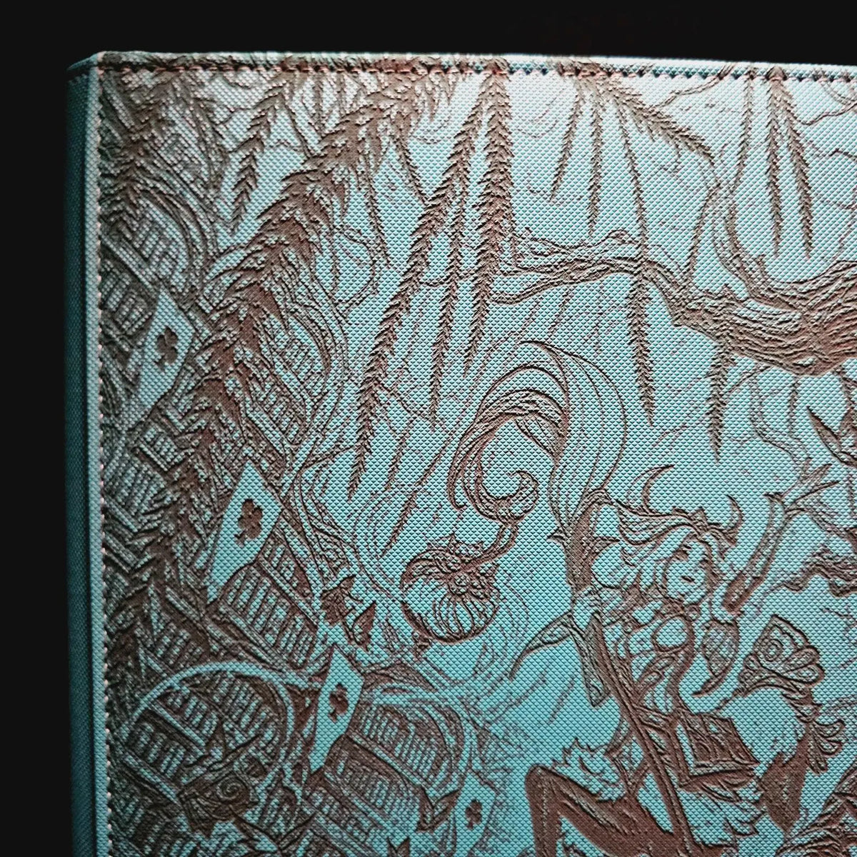 Riftbound Lillia Engraved Binder | League of Legends Lillia TCG Binder | Riftbound Trading Card Binder | TCG Collection Album