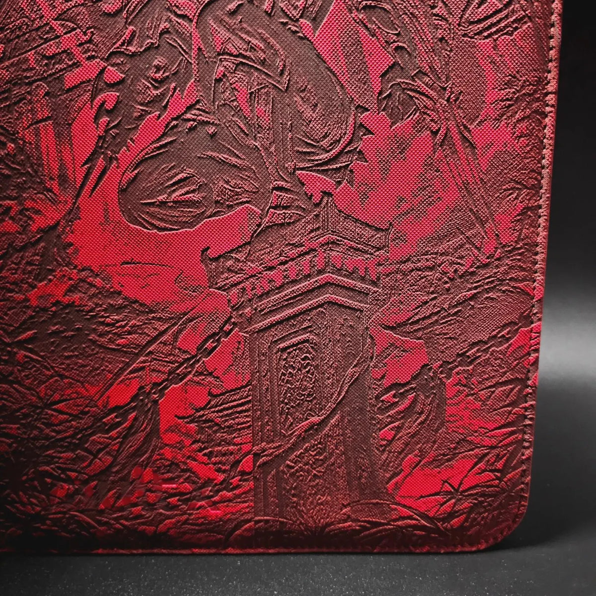 Riftbound Zed Engraved Binder | League of Legends Zed Kennen Master Yi | Trading Card Game Binder | TCG Collection Album