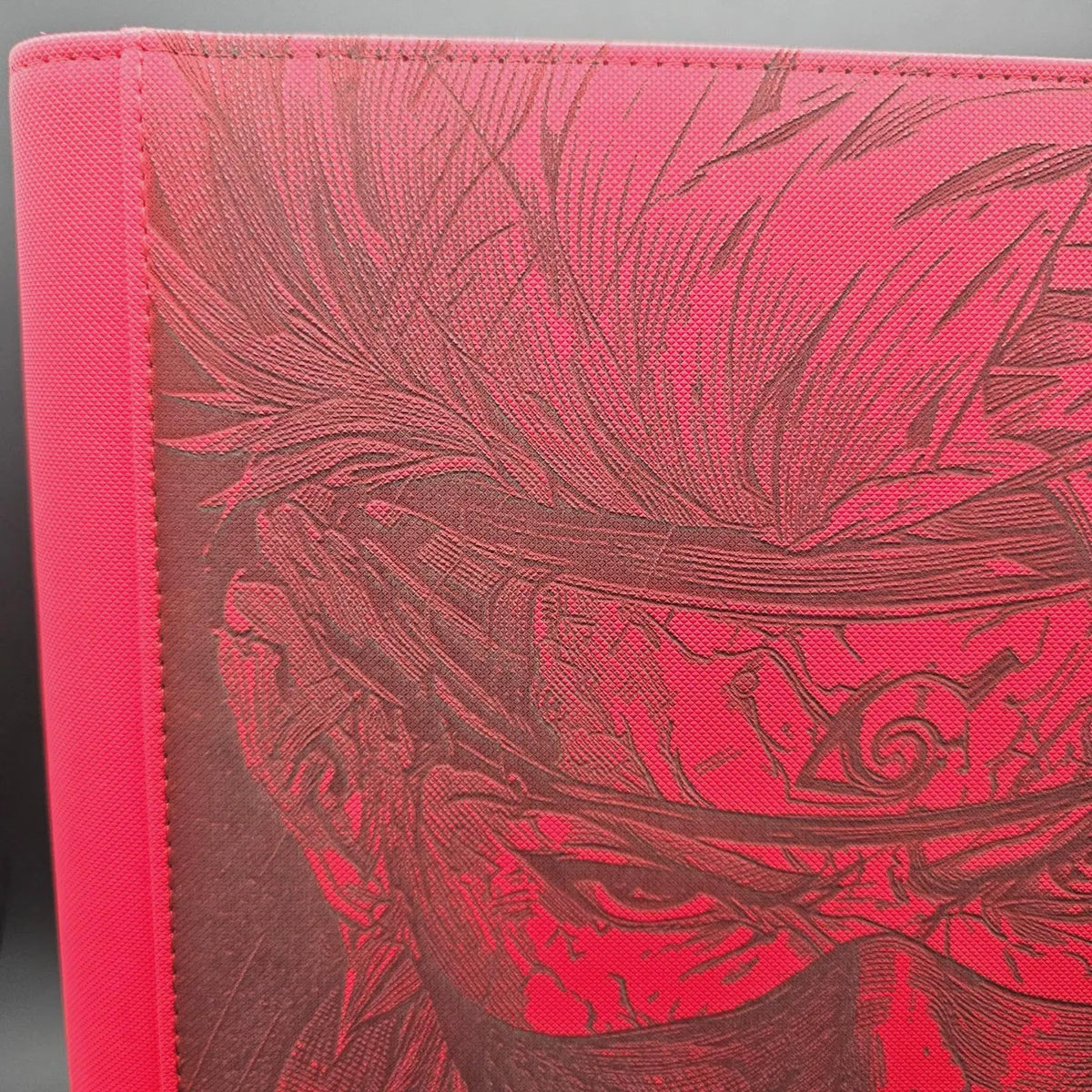 Kakashi Engraved Anime Binder | Naruto Sasuke Itachi Obito | Anime Trading Card Binder | TCG Collection Album