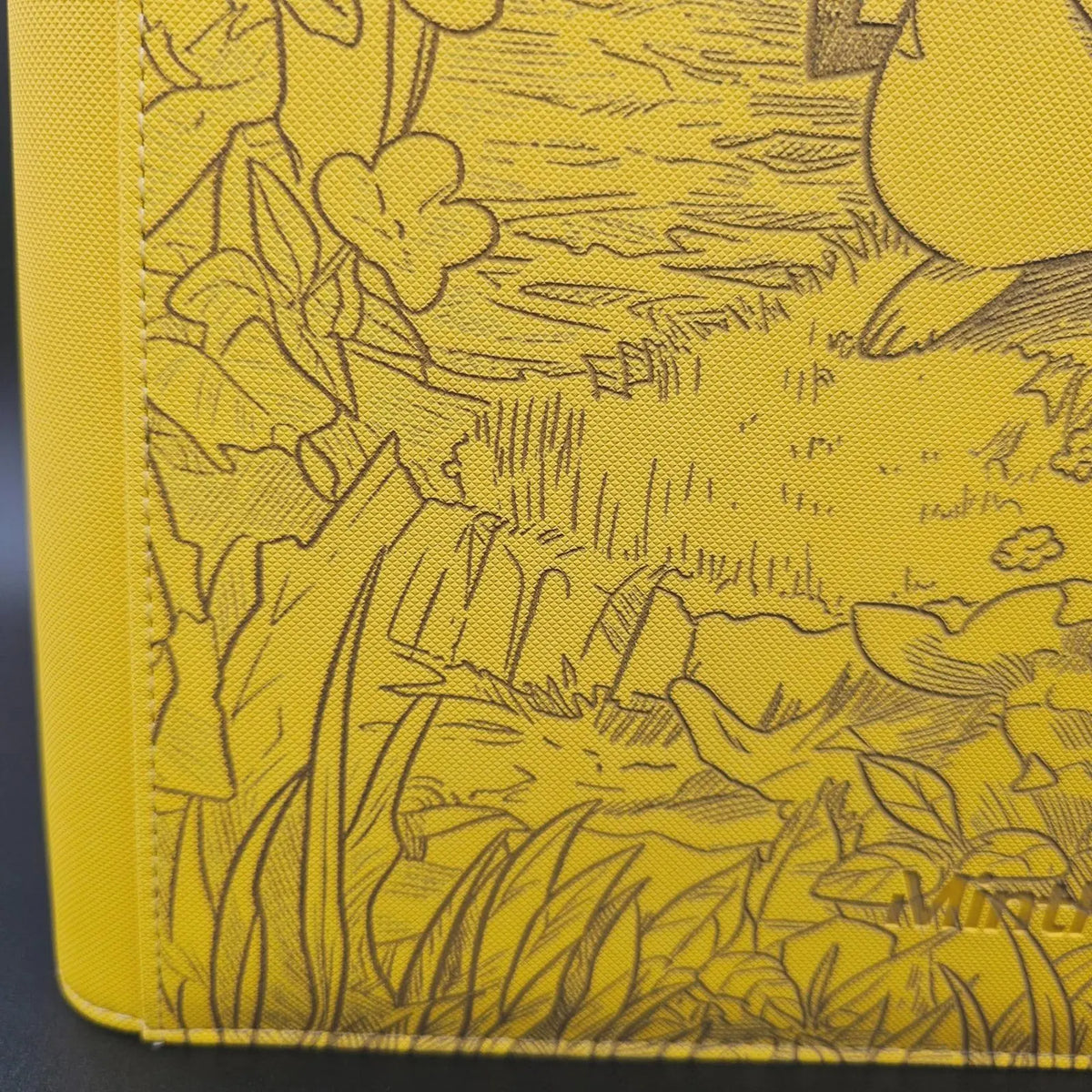 Pikachu Ascended Heroes Engraved Pokemon Binder | Charizard Mewtwo Eevee | Pokemon Trading Card Binder | TCG Collection Album