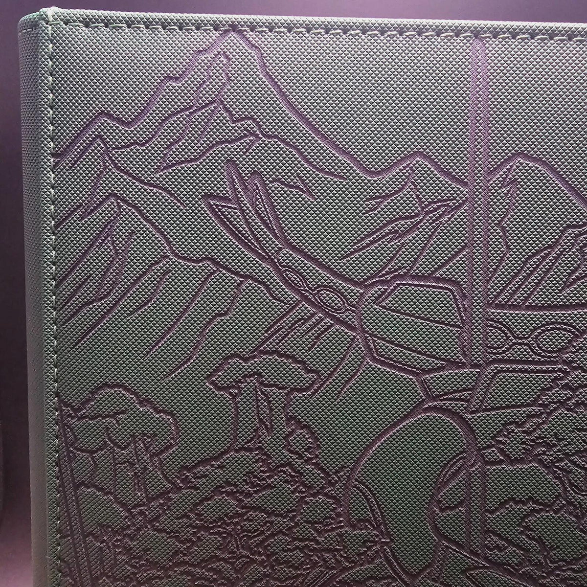 Evolving Skies Engraved Pokemon Binder | Umbreon Rayquaza Sylveon | Pokemon Trading Card Binder | TCG Collection Album