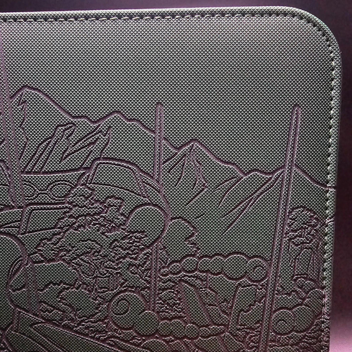 Evolving Skies Engraved Pokemon Binder | Umbreon Rayquaza Sylveon | Pokemon Trading Card Binder | TCG Collection Album