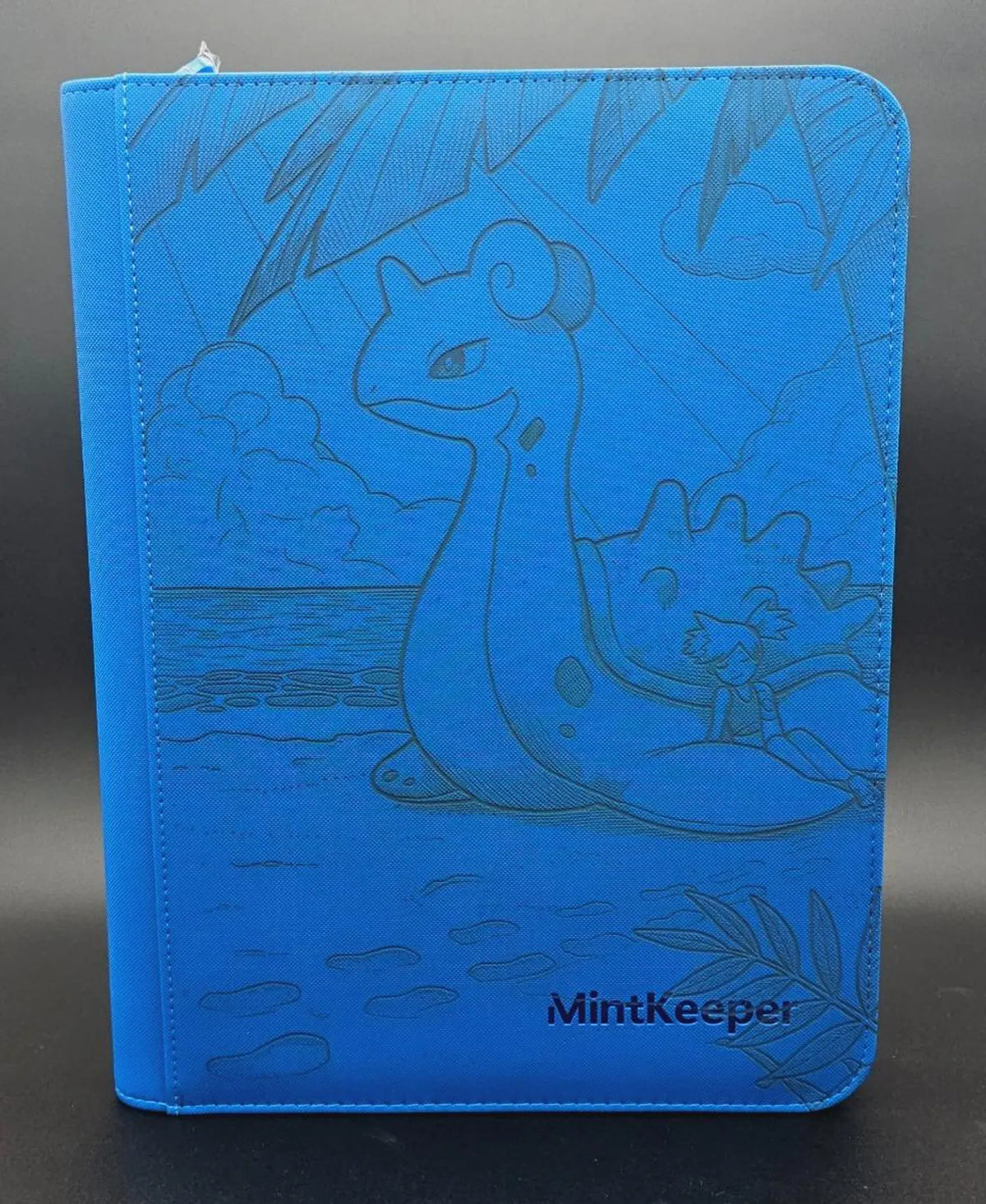 Lapras Misty Custom Engraved Pokemon Binder | Personalized Pokemon Trading Card Binder | TCG Collection Album | Pokemon Card Collection
