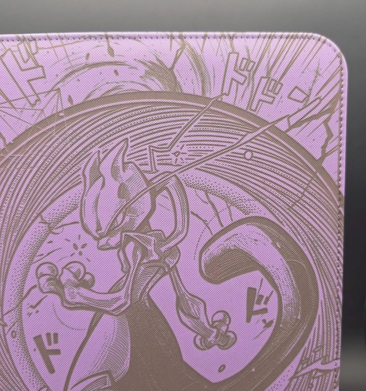 Mewtwo Engraved Pokemon Binder | Cute Mew Pikachu Charizard Design | Pokemon Trading Card Binder | TCG Collection Album