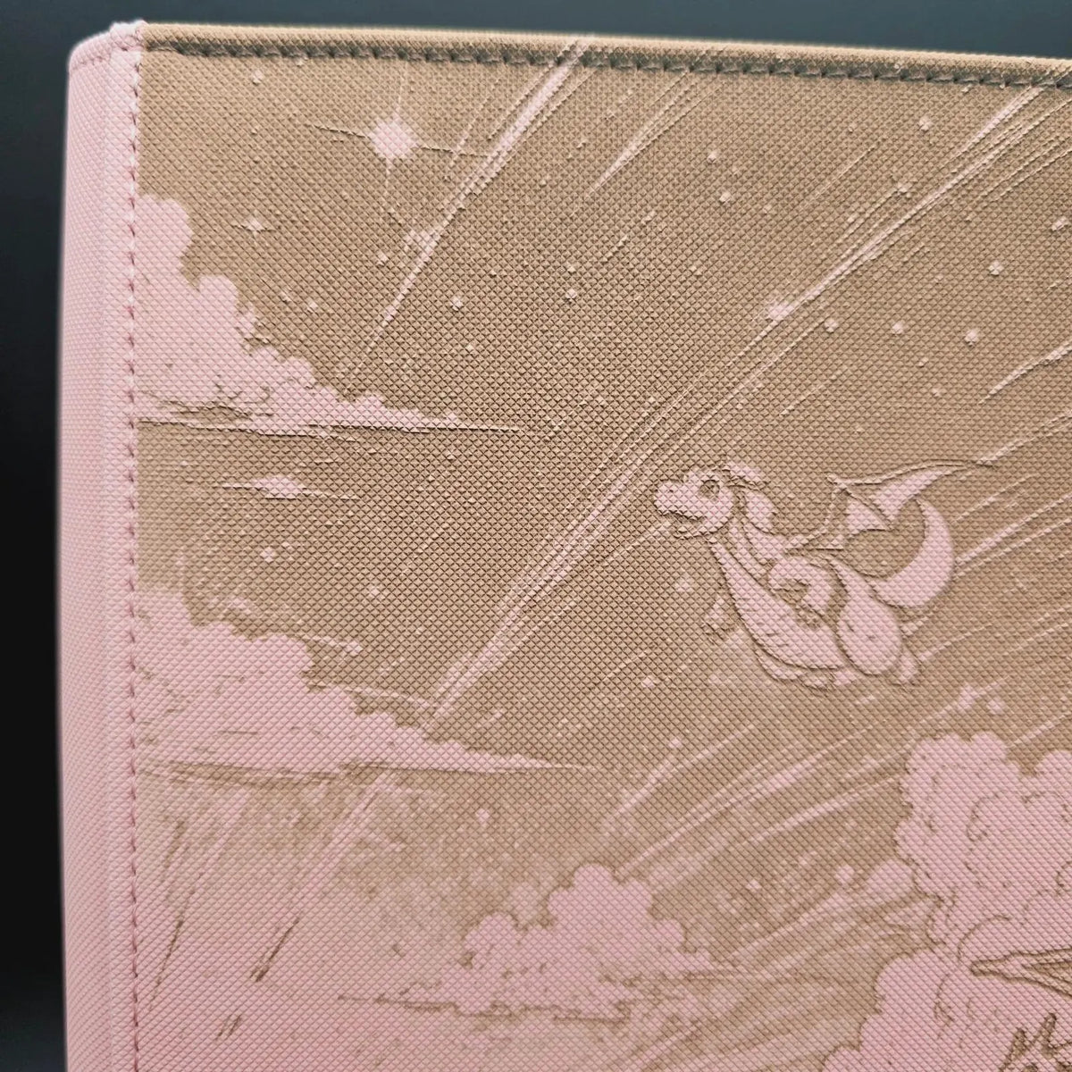 Charizard Dragonite Mew Custom Pokemon Card Binder | Laser Engraved Sky Pikachu | Personalized TCG Album Gift