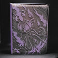 Mega Chandelure Ex Custom Laser Engraved Binder Pitch Black