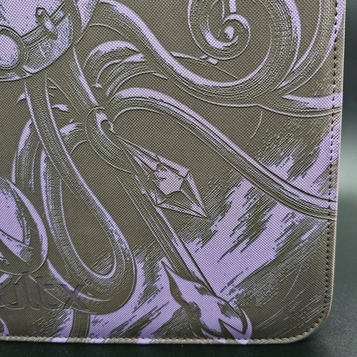 Mega Chandelure Ex Custom Laser Engraved Binder Pitch Black