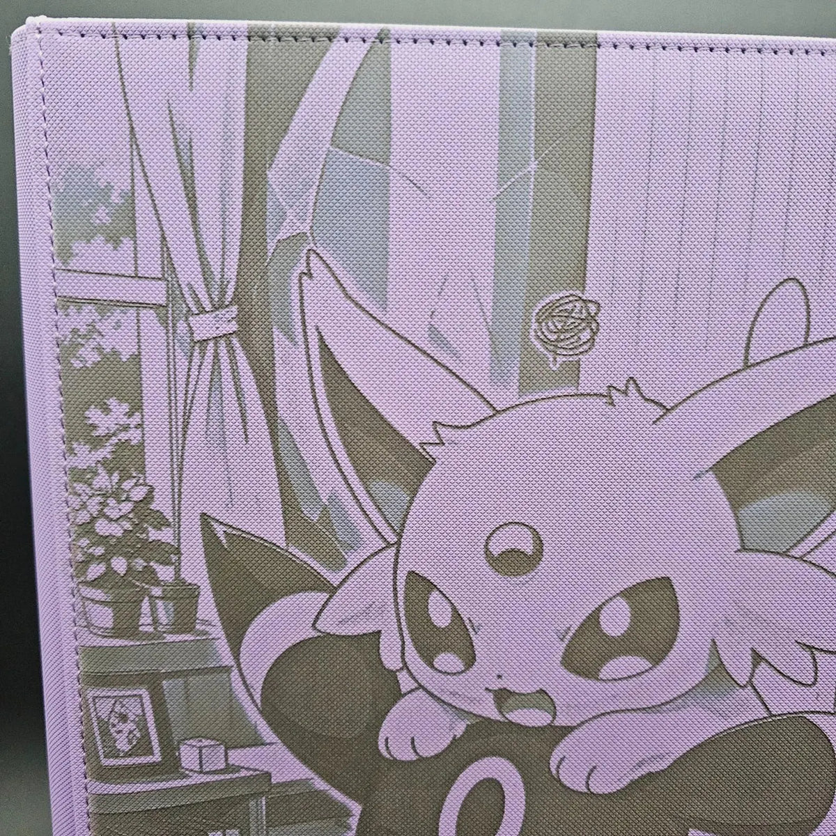 Umbreon Espeon Engraved Pokemon Binder | Pikachu Charizard | Pokemon Trading Card Binder | TCG Collection Album