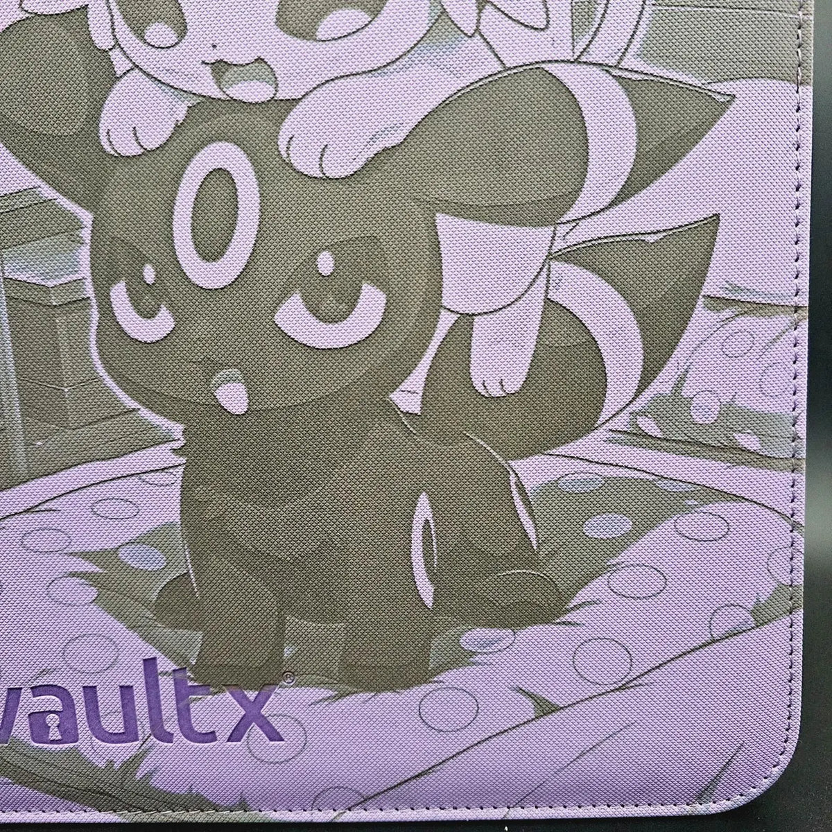 Umbreon Espeon Engraved Pokemon Binder | Pikachu Charizard | Pokemon Trading Card Binder | TCG Collection Album