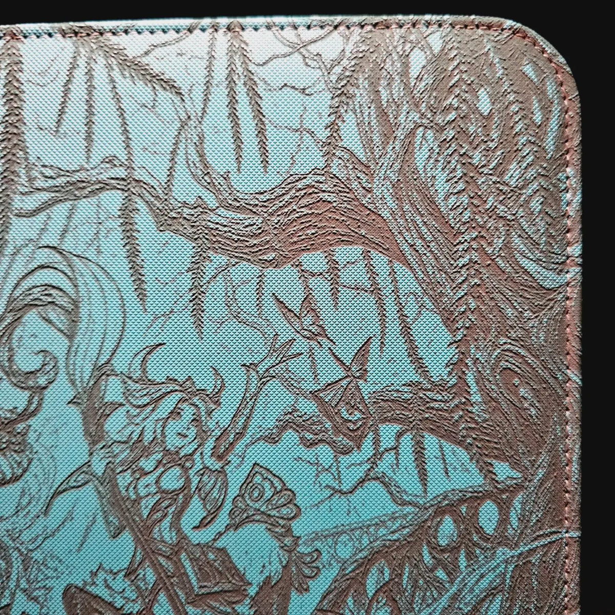 Riftbound Lillia Engraved Binder | League of Legends Lillia TCG Binder | Riftbound Trading Card Binder | TCG Collection Album