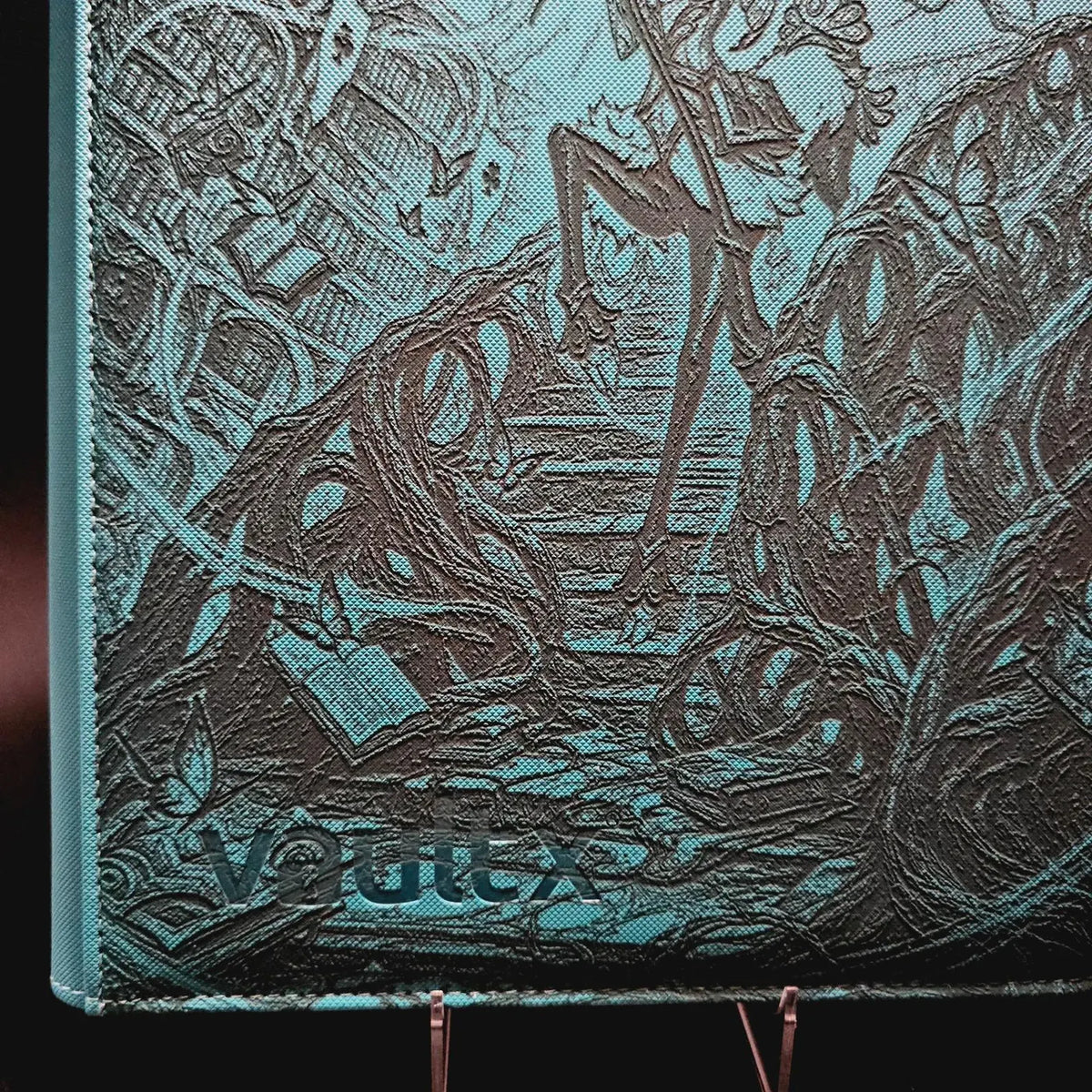 Riftbound Lillia Engraved Binder | League of Legends Lillia TCG Binder | Riftbound Trading Card Binder | TCG Collection Album