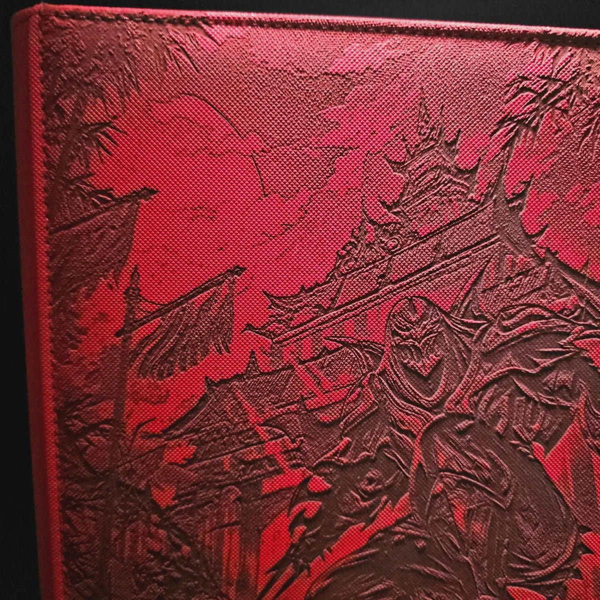 Riftbound Zed Engraved Binder | League of Legends Zed Kennen Master Yi | Trading Card Game Binder | TCG Collection Album