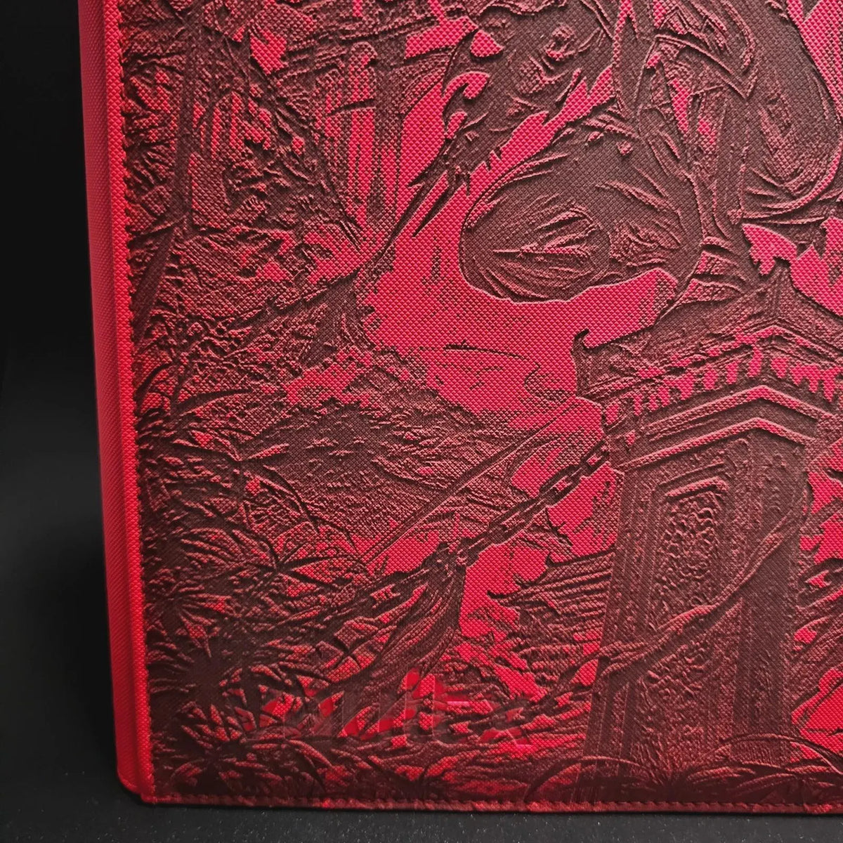 Riftbound Zed Engraved Binder | League of Legends Zed Kennen Master Yi | Trading Card Game Binder | TCG Collection Album