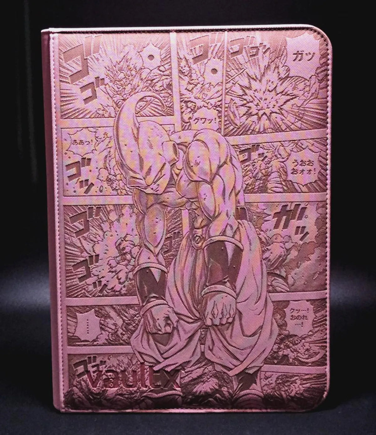 Kid Buu Custom Engraved Dragon Ball Binder | Dragon Ball Super Vegeta Design Personalized Dragon Ball Trading Binder TCG Collection Album