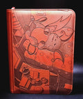 Pokemon Raichu Custom Engraved Binder | Pikachu Design | Personalized Pokemon Trading Card Binder | TCG Collection Album