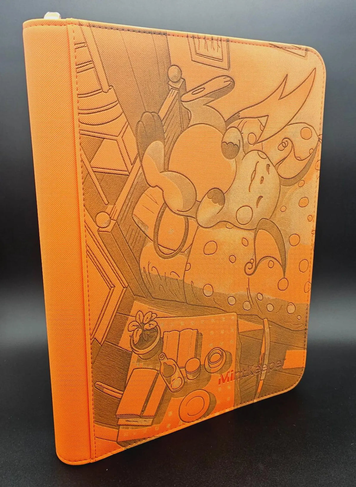 Pokemon Raichu Custom Engraved Binder | Pikachu Design | Personalized Pokemon Trading Card Binder | TCG Collection Album