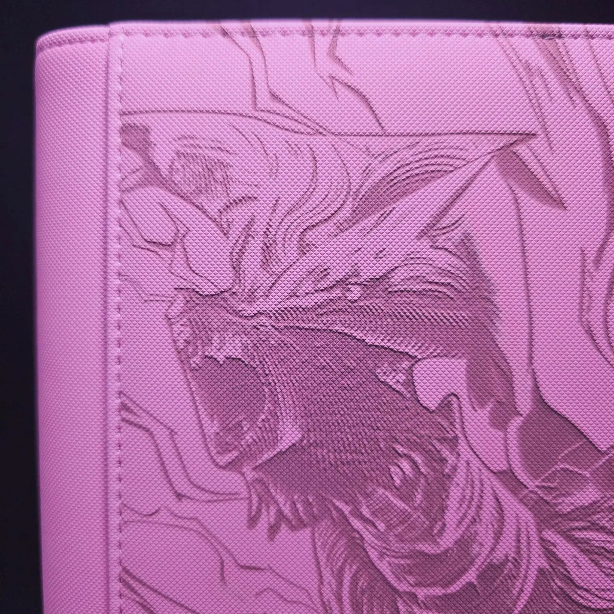 White Flare Engraved Pokemon Binder | Reshiram Tepig Oshawott | Pokemon Trading Card Binder | TCG Collection Album