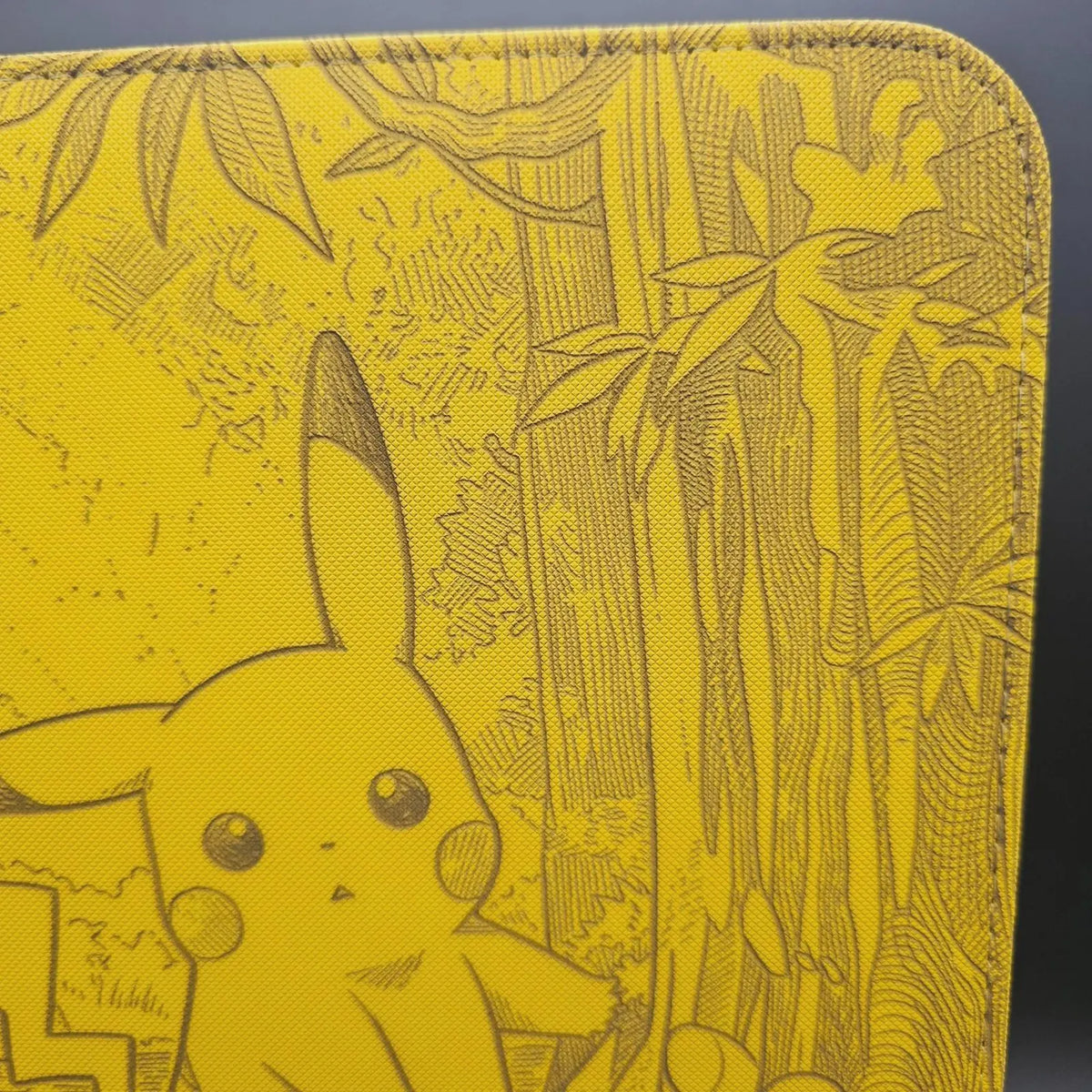 Pikachu Ascended Heroes Engraved Pokemon Binder | Charizard Mewtwo Eevee | Pokemon Trading Card Binder | TCG Collection Album