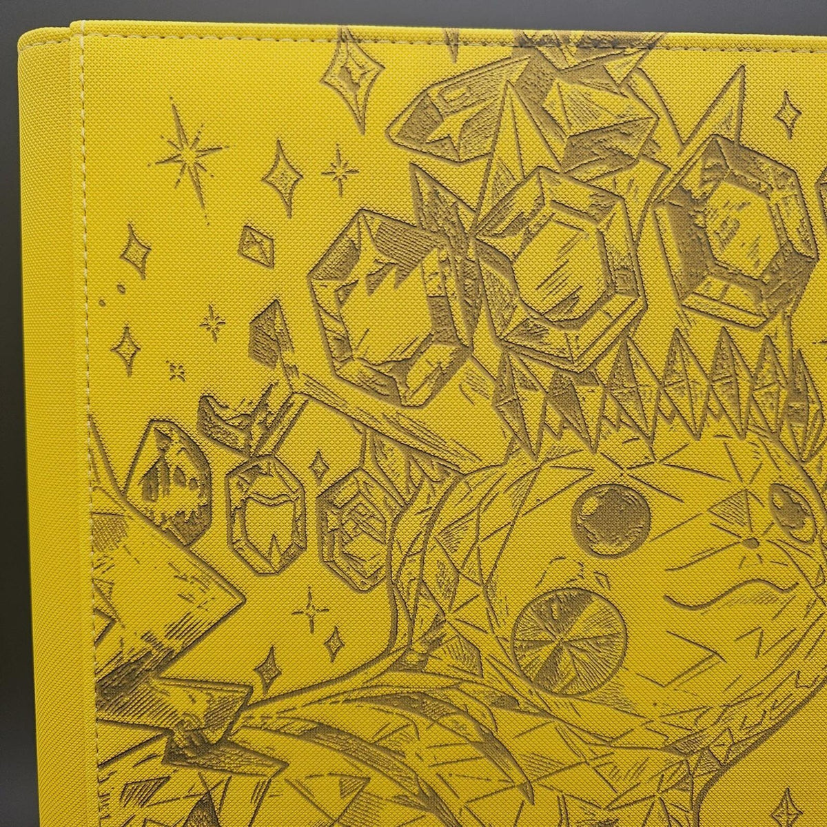 Surging Sparks Engraved Pokemon Binder | Pikachu Magneton Sylveon | Pokemon Trading Card Binder | TCG Collection Album