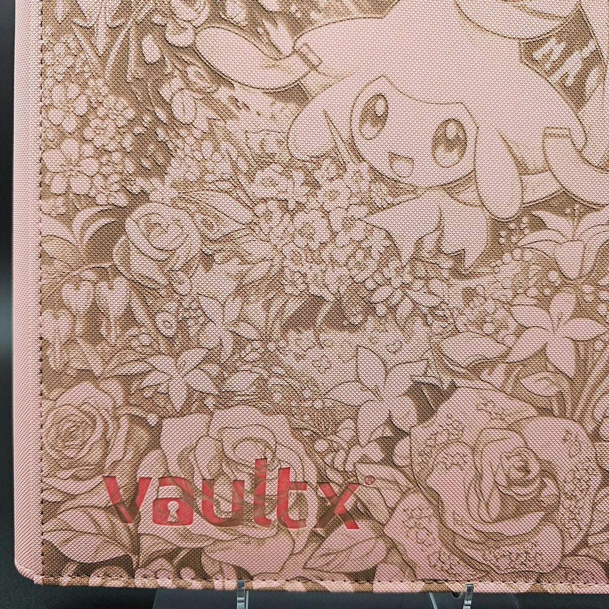 Jirachi Engraved Pokemon Binder | Wish Maker Rayquaza Deoxys | Pokemon Trading Card Binder | TCG Collection Album