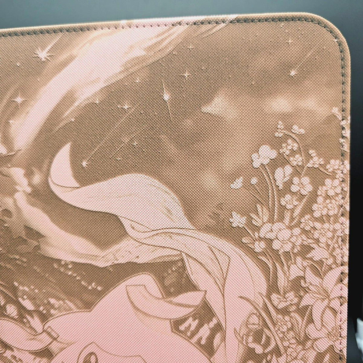 Jirachi Engraved Pokemon Binder | Wish Maker Rayquaza Deoxys | Pokemon Trading Card Binder | TCG Collection Album