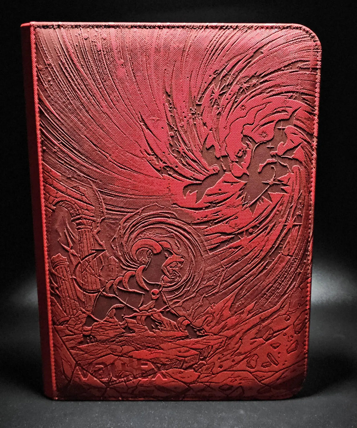 Darkrai Houndoom Pikachu Engraved Pokemon Binder | Umbreon Eevee Gengar | Pokemon Trading Card Binder | TCG Collection Album