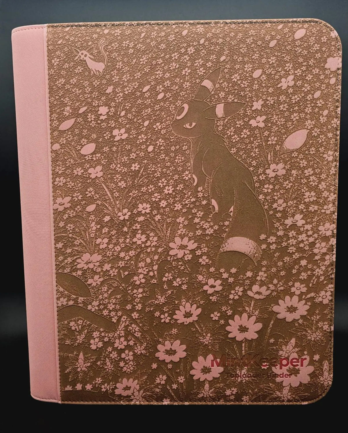 Umbreon Espeon Custom Engraved Pokemon Binder | Pikachu Poke Field | Personalized Pokemon Trading Card Binder | TCG Collection Album