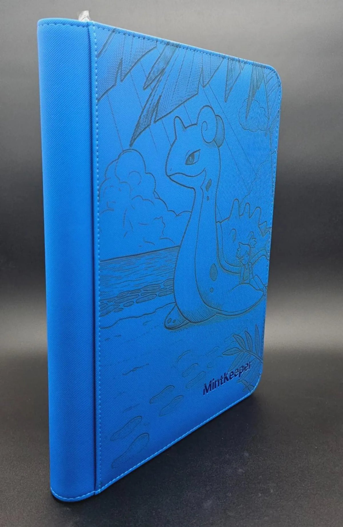 Lapras Misty Custom Engraved Pokemon Binder | Personalized Pokemon Trading Card Binder | TCG Collection Album | Pokemon Card Collection
