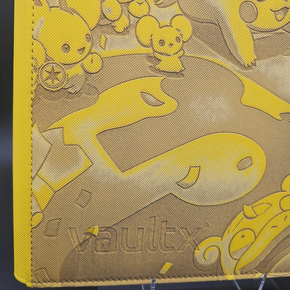 30th Anniversary Pikachu Custom Pokemon Card Binder | Laser Engraved Parade | Personalized TCG Album Gift