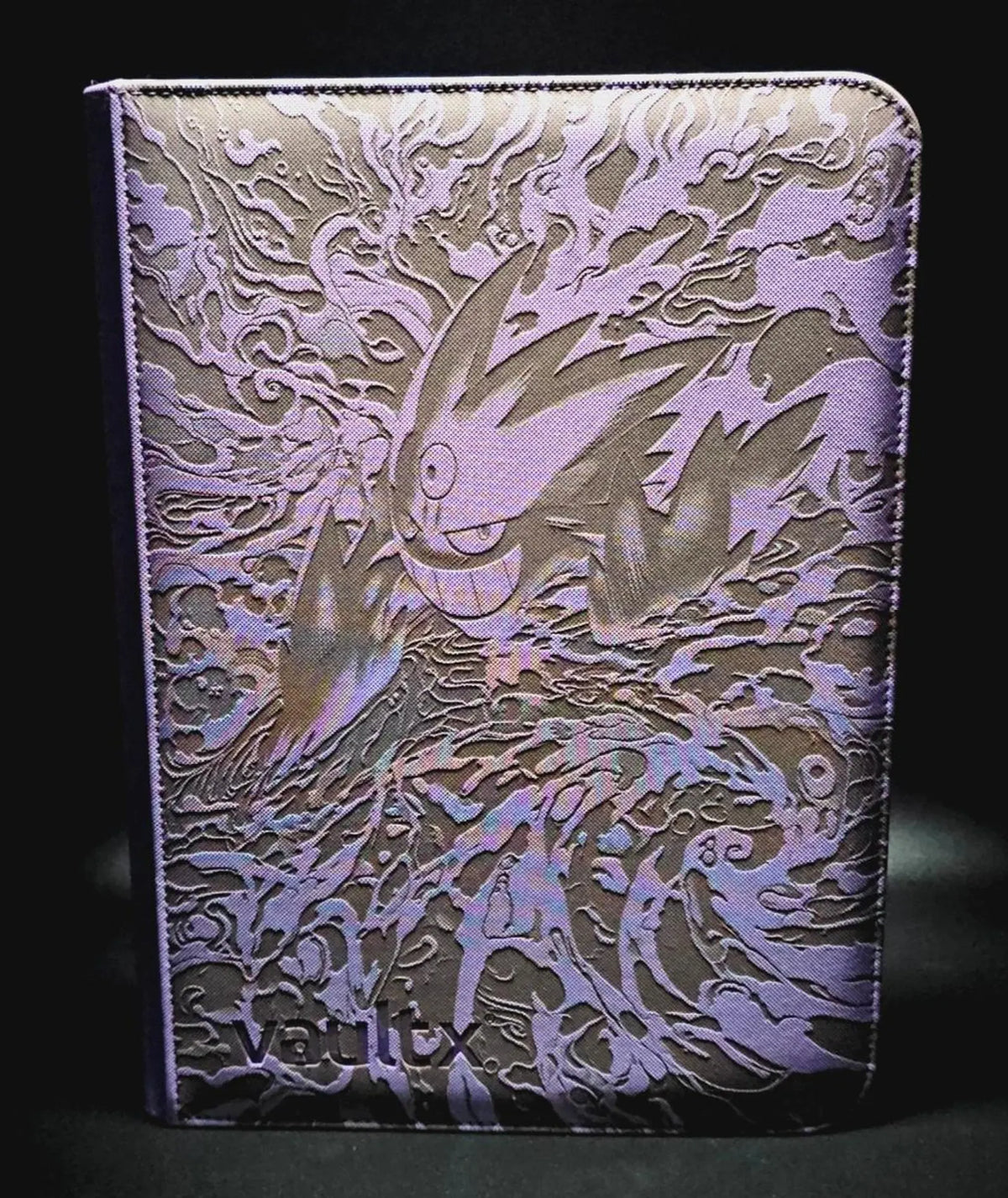 Mega Gengar Ascended Heroes Custom Pokemon Card Binder | Laser Engraved Pikachu | Personalized TCG Album Gift