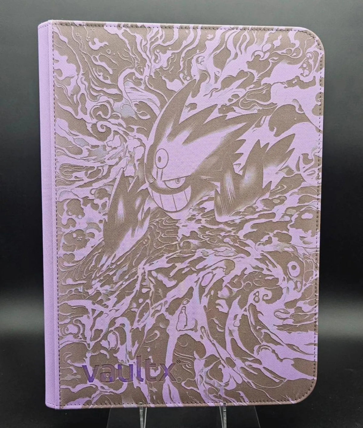 Mega Gengar Ascended Heroes Custom Pokemon Card Binder | Laser Engraved Pikachu | Personalized TCG Album Gift