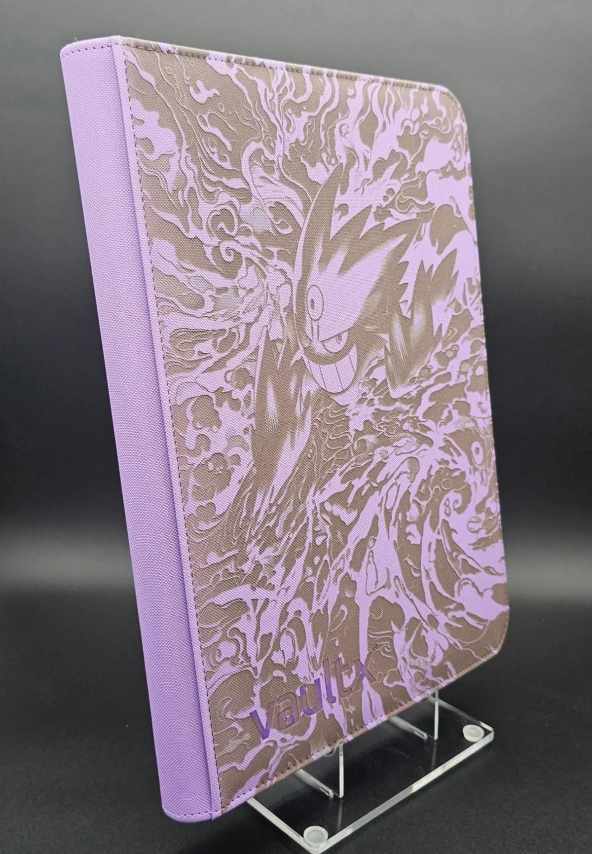 Mega Gengar Ascended Heroes Custom Pokemon Card Binder | Laser Engraved Pikachu | Personalized TCG Album Gift