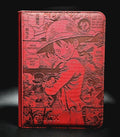 Custom One Piece Binder Manga Luffy Zoro | Laser Engraved Card Album | Personalized TCG Storage | Anime Card Collector