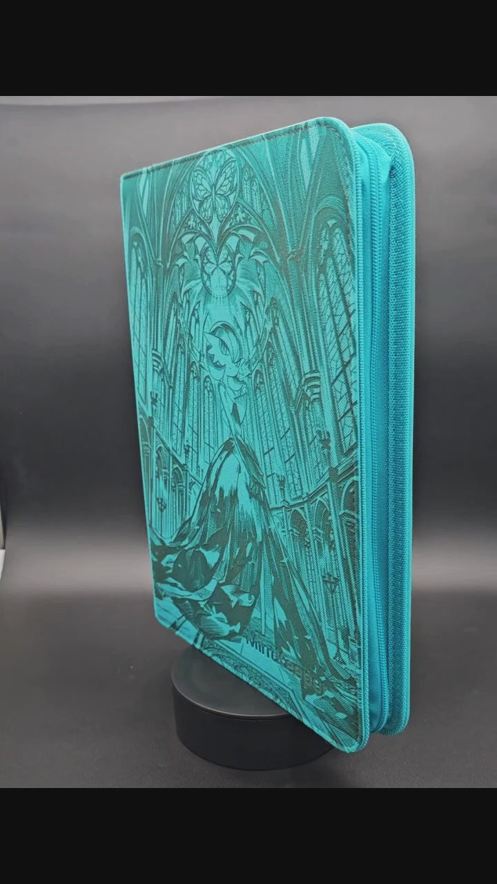 Gardevoir Custom Laser Engraved Binder Umbreon Eevee | Laser Engraved | Personalized TCG Album Gift