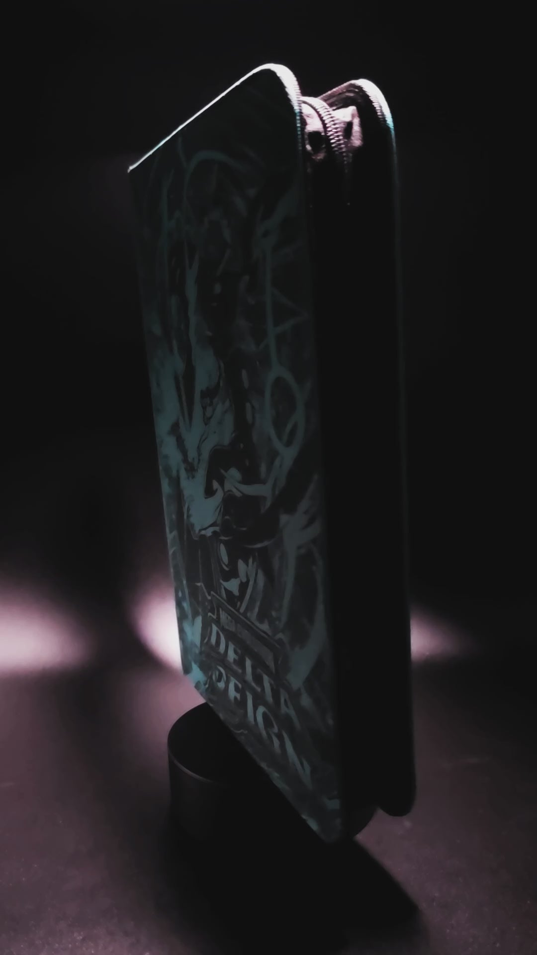 Mega Rayquaza Delta Reign Engraved Pokemon Binder | Pikachu Design | Pokemon Trading Card Binder | TCG Collection Album