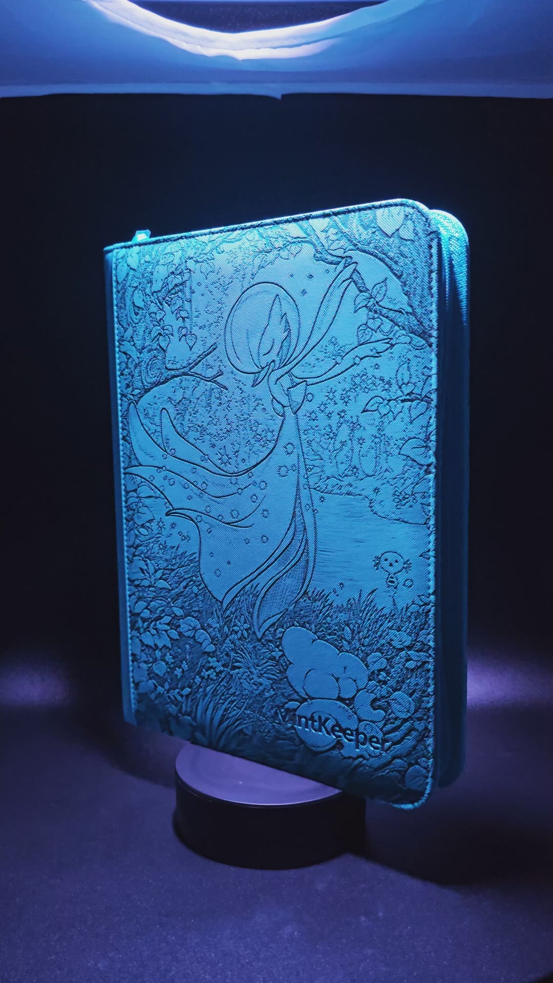 Gardevoir Custom Engraved Pokemon Binder | Pikachu Charizard | Personalized Pokemon Trading Card Binder | TCG Collection Album
