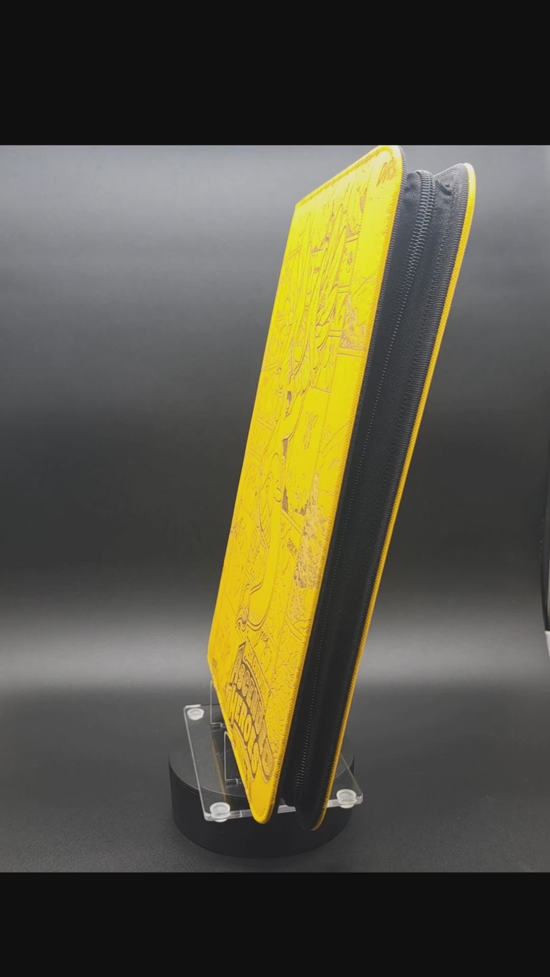 Ascended Heroes Dragonite Custom Engraved Pokemon Binder | Pikachu Design | Personalized Pokemon Trading Card Binder | TCG Collection Album
