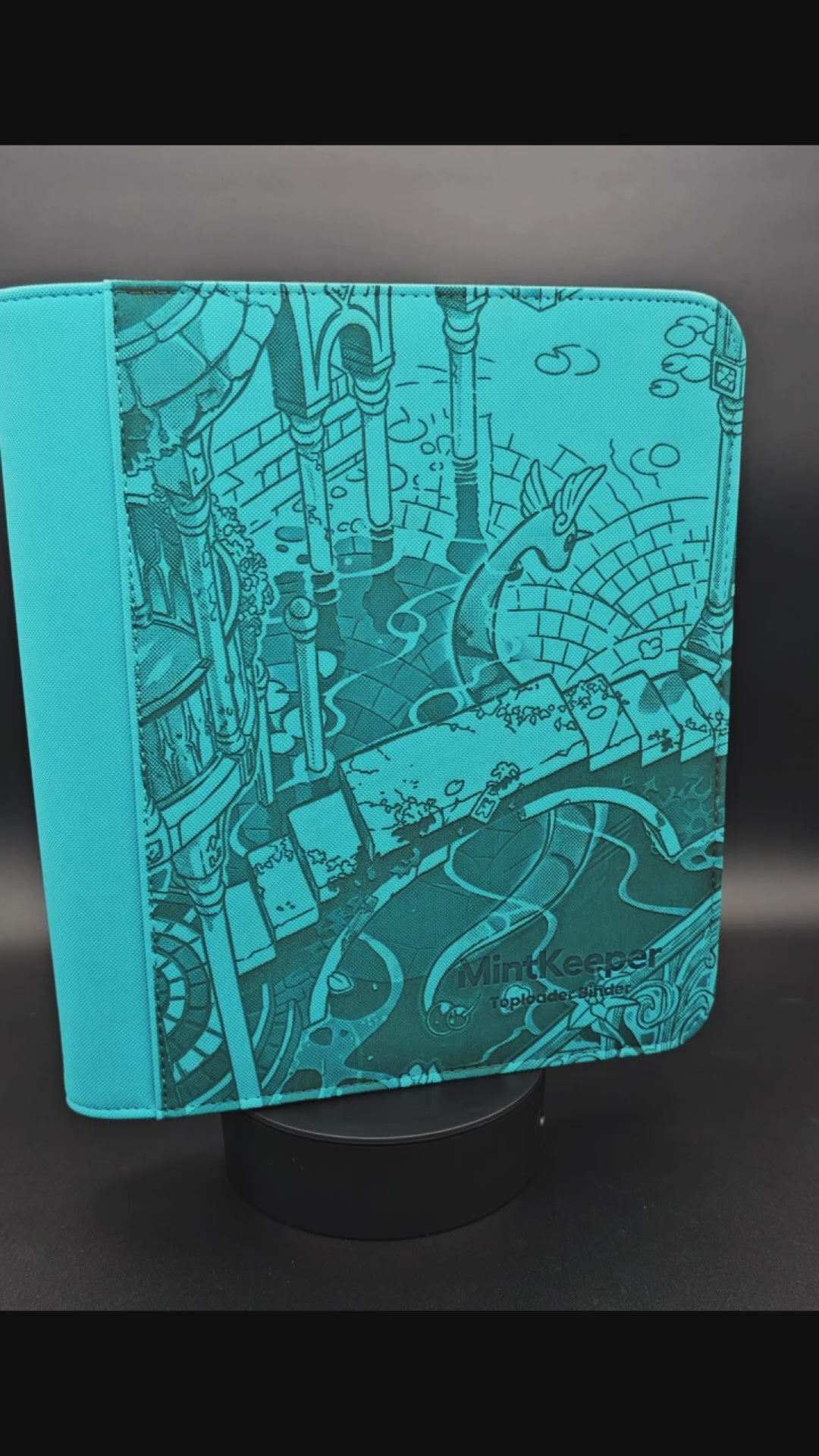 Dragonair Custom Laser Engraved Binder | Pokemon 151 Pikachu Mewtube Charizard | Pokemon Trading Card Binder | TCG Collection Album (Copy) (Copy)