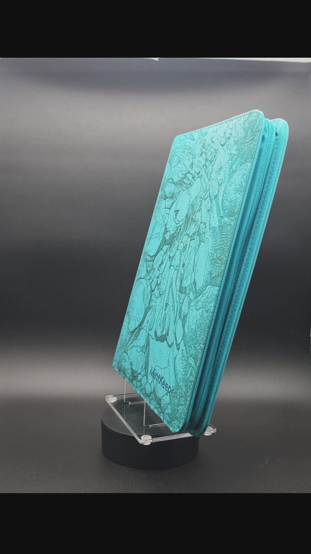 Misty's Psyduck Custom Laser Engraved Pokemon Binder | Pikachu | Personalized Trading Card Binder | TCG Collection Album