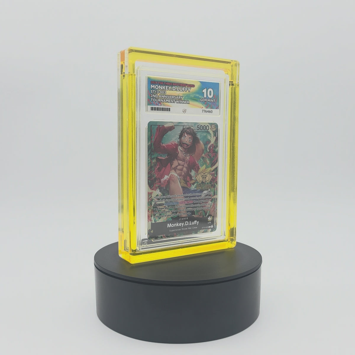 Ace 24mm Graded Card Acrylic Case Slab Display Protector Pokemon One Piece
