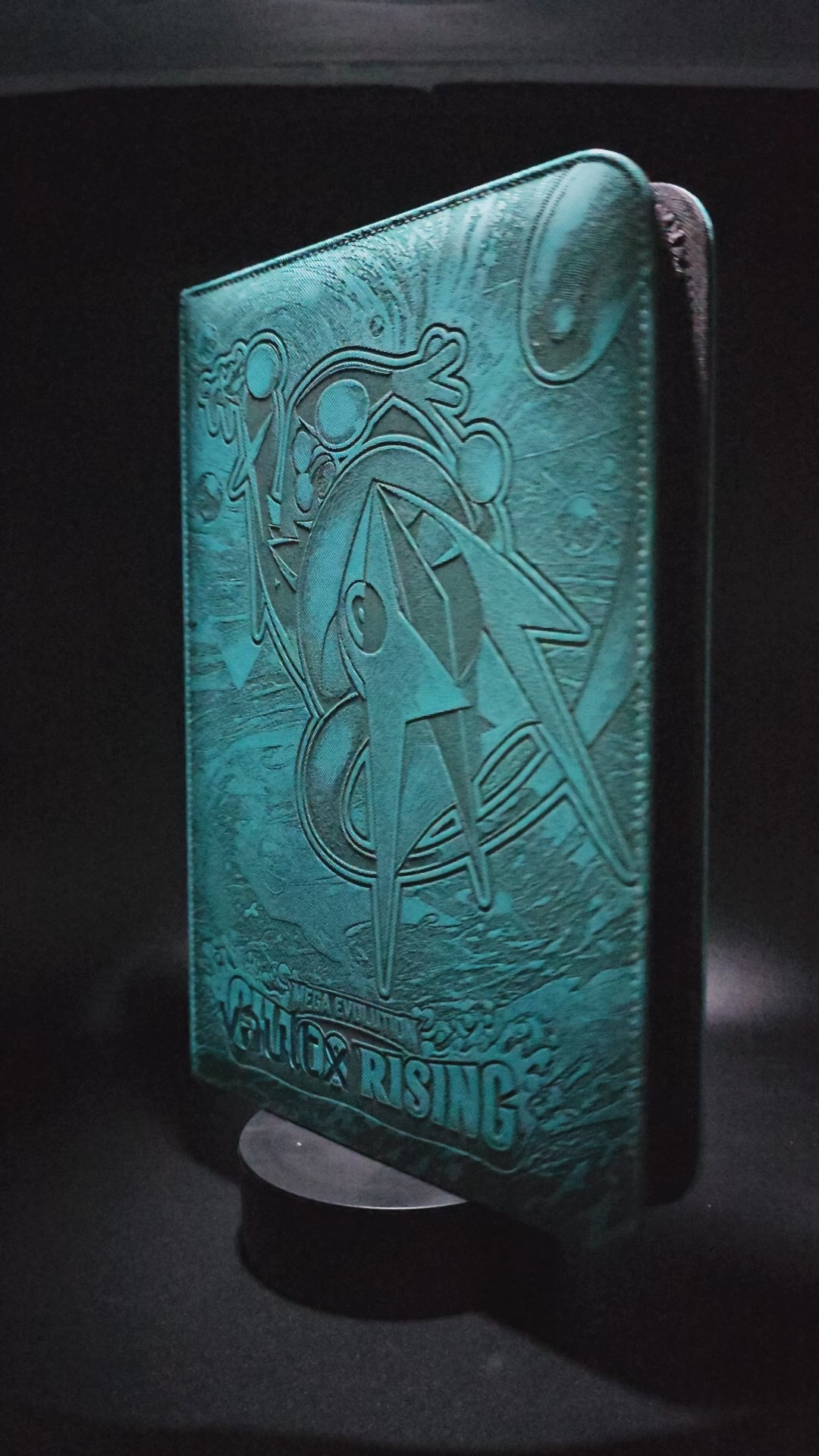 Greninja Chaos Rising Custom Engraved Pokemon Binder | Pokemon 151 Mewtwo | Personalized Pokemon Trading Card Binder | TCG Collection Album