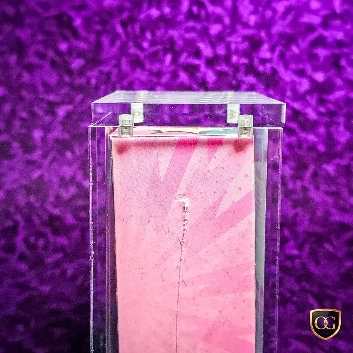 2 x 8mm Pokemon Booster Bundle Acrylic Post 2026 Acrylic Case Display Protector