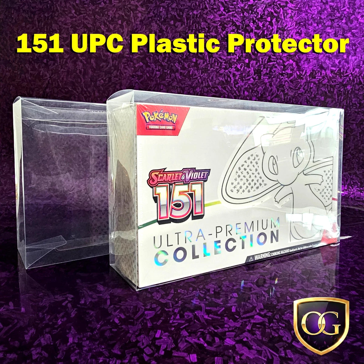 1 x Clearance: 151 UPC Plastic Protector Case Pokemon 0.4mm
