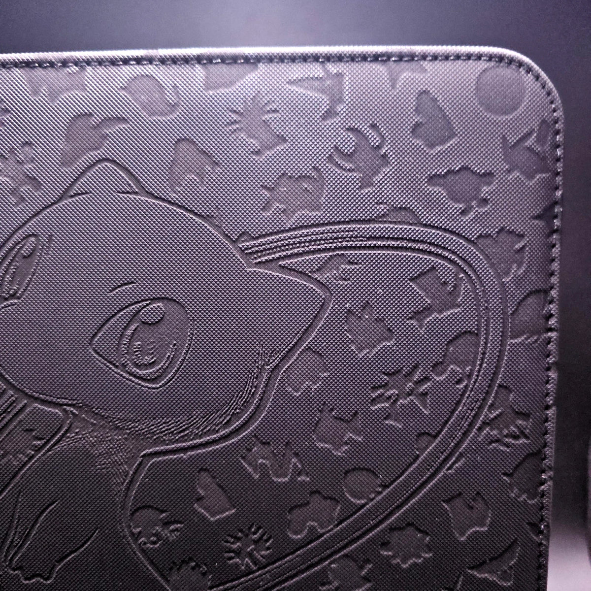 151 Mew Laser Engraved Binder Pokemon Pika Cute Scarlet Violet