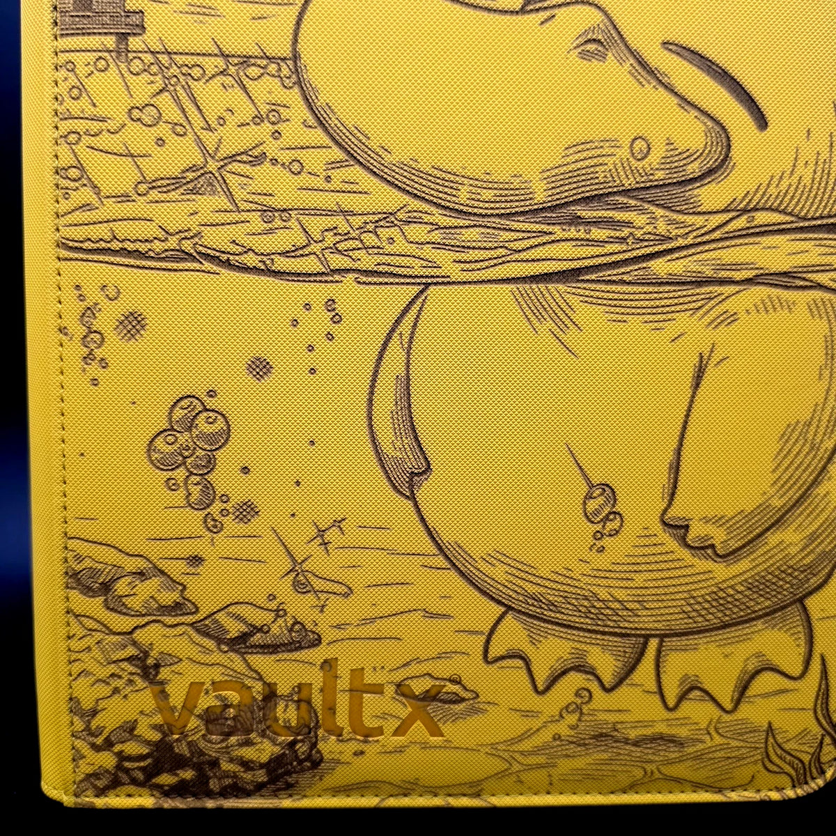 Psyduck Laser Engraved Binder Pikachu Charizard Eevee Mew