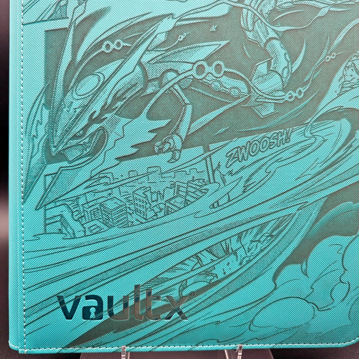 Mega Rayquaza Custom Engraved Pokemon Binder | Delta Reign | Personalized Pokemon Trading Card Binder | TCG Collection Album