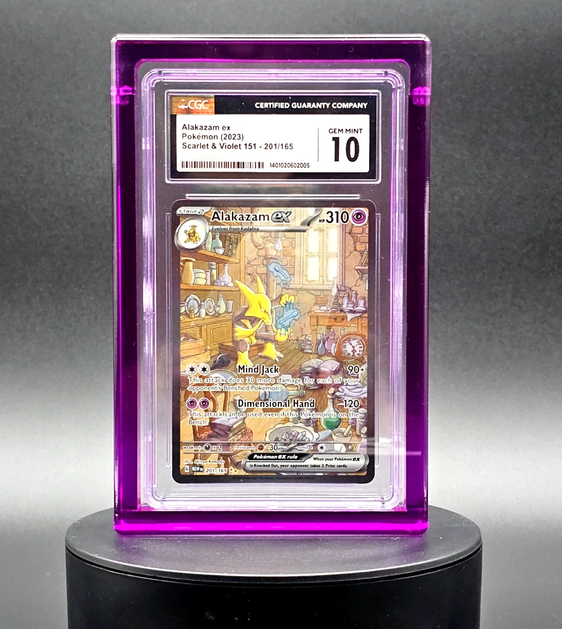 CGC 24mm Graded Card Acrylic Case Slab Display Protector Pokemon One Piece